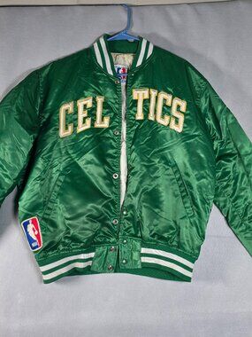 Boston Celtics Green Starter Vintage Jacket